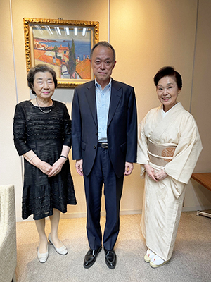 会長交代あいさつ